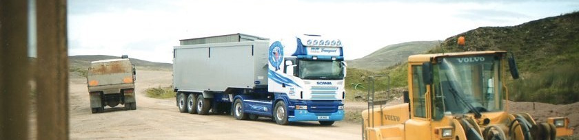 MK Transport fleet in action